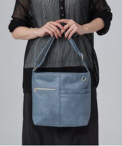 SHOO・LA・RUE / シューラルー ショルダーバッグ | 8ポケット切り替えショルダーバッグ
