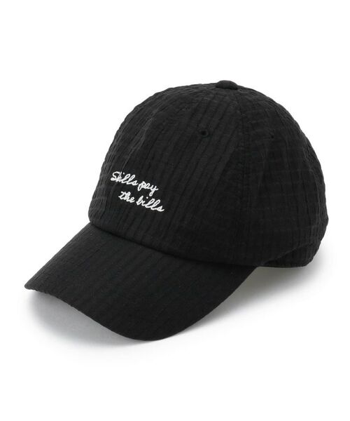 SHOO・LA・RUE / シューラルー キャップ | チェーンステッチキャップ（ブラック(019)）