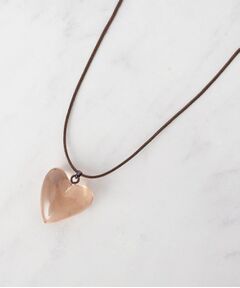 SHOO・LA・RUE / シューラルー ネックレス・ペンダント・チョーカー | 【マルチWAY】クリアハート紐ネックレス