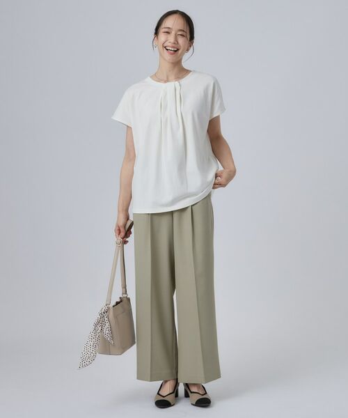 SHOO・LA・RUE / シューラルー カットソー | 【SHOO ICE】ひんやり前後2WAYネック | 詳細6