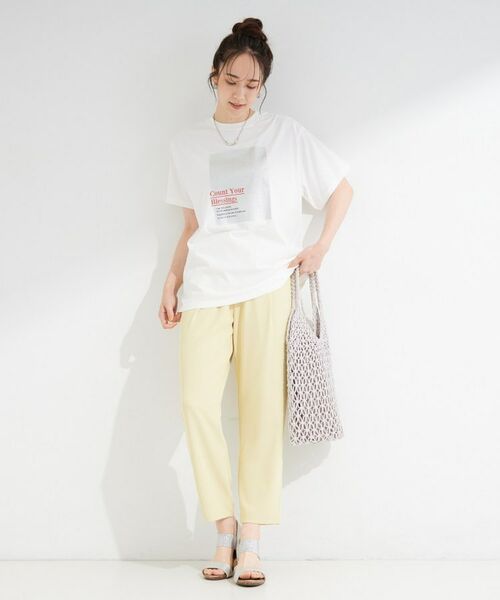 SHOO・LA・RUE / シューラルー Tシャツ | 【ひんやり/S-LL】選べる4柄 デイリー使いにぴったりなアソートTシャツ | 詳細11