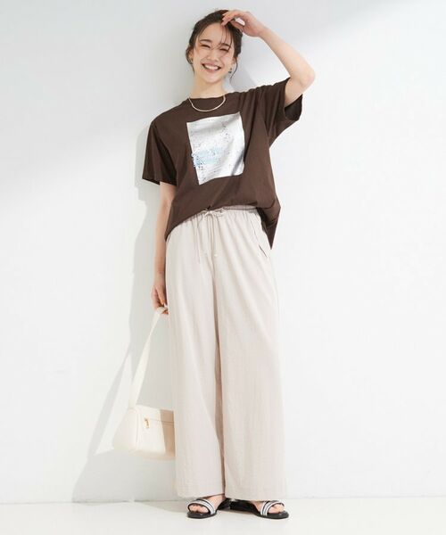 SHOO・LA・RUE / シューラルー Tシャツ | 【ひんやり/S-LL】選べる4柄 デイリー使いにぴったりなアソートTシャツ | 詳細15