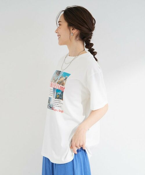 SHOO・LA・RUE / シューラルー Tシャツ | 【ひんやり/S-LL】選べる4柄 デイリー使いにぴったりなアソートTシャツ | 詳細2
