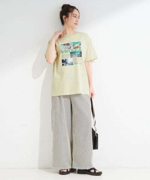 SHOO・LA・RUE / シューラルー Tシャツ | 【ひんやり/S-LL】選べる4柄 デイリー使いにぴったりなアソートTシャツ | 詳細7