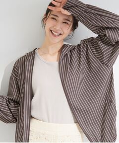 SHOO・LA・RUE / シューラルー パーカー | 【ひんやり/洗濯後しわになりにくい/S-LL】お顔も手の甲もしっかりカバー　日よけ・指穴付きUVパーカ