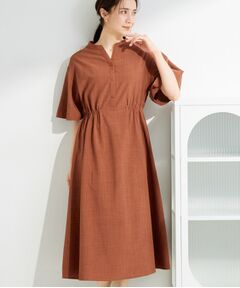 SHOO・LA・RUE / シューラルー ロング・マキシ丈ワンピース | ウエストサイドギャザーワンピース