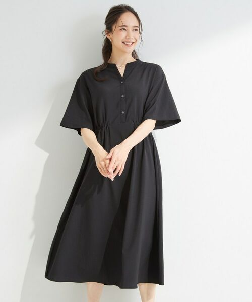 SHOO・LA・RUE / シューラルー ロング・マキシ丈ワンピース | ウエストサイドギャザーワンピース | 詳細1