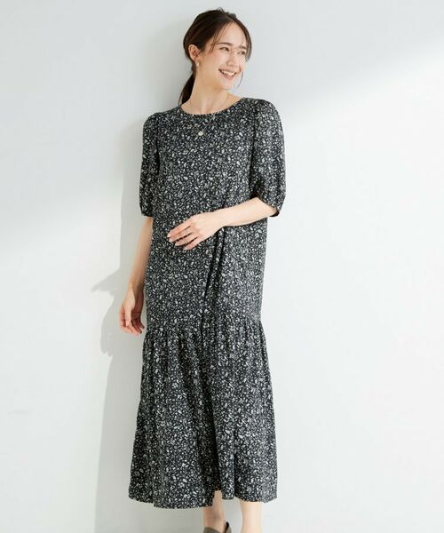 SHOO・LA・RUE / シューラルー ロング・マキシ丈ワンピース | 花柄ティアードワンピース | 詳細1