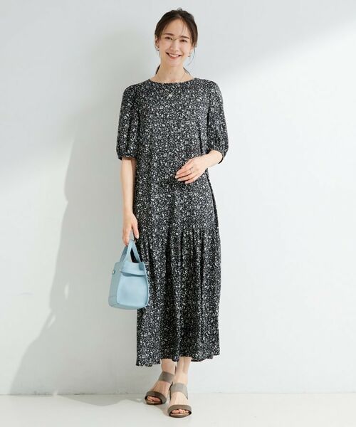 SHOO・LA・RUE / シューラルー ロング・マキシ丈ワンピース | 花柄ティアードワンピース | 詳細3