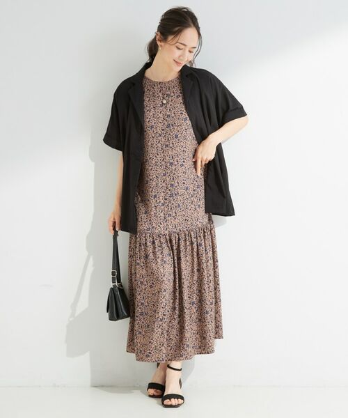 SHOO・LA・RUE / シューラルー ロング・マキシ丈ワンピース | 花柄ティアードワンピース | 詳細7