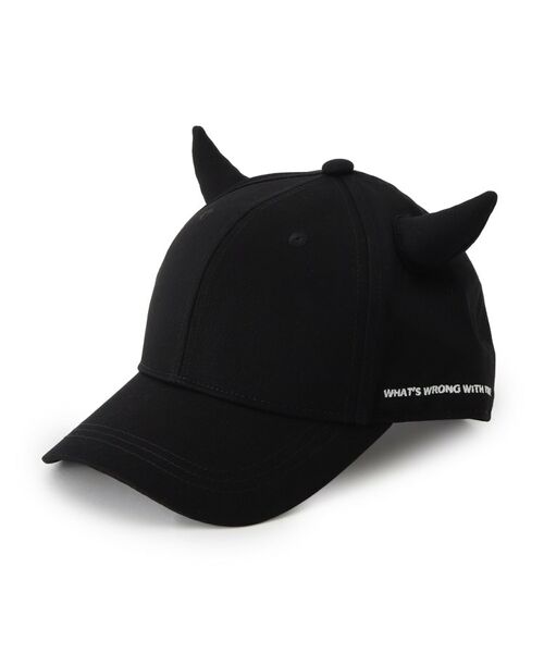 SHOO・LA・RUE / シューラルー キャップ | ツノキャップ（ブラック(019)）