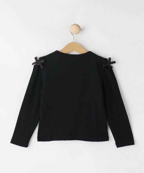 SHOO・LA・RUE / シューラルー Tシャツ | 【110-140cm】重ね着風ハートボタンロンT | 詳細2