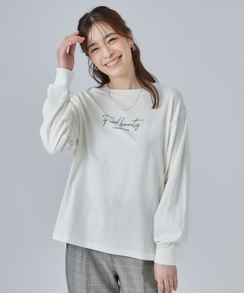 SHOO・LA・RUE / シューラルー Tシャツ | 【S-LL】デイリー使いに 選べる6柄プリントロンT | 詳細1