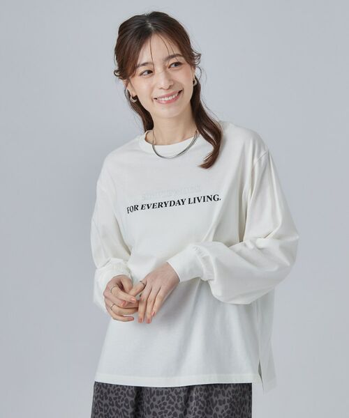 SHOO・LA・RUE / シューラルー Tシャツ | 【S-LL】デイリー使いに 選べる6柄プリントロンT | 詳細17