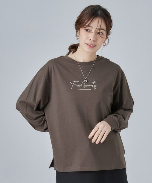 SHOO・LA・RUE / シューラルー Tシャツ | 【S-LL】デイリー使いに 選べる6柄プリントロンT | 詳細5