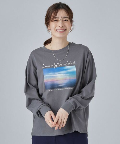 SHOO・LA・RUE / シューラルー Tシャツ | 【S-LL】デイリー使いに 選べる6柄プリントロンT | 詳細9