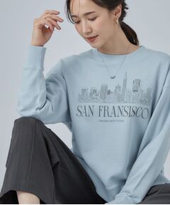 SHOO・LA・RUE / シューラルー スウェット | 【S-LL/洗濯機可】ゆるっと着られる 裏毛プリントアソートスウェット