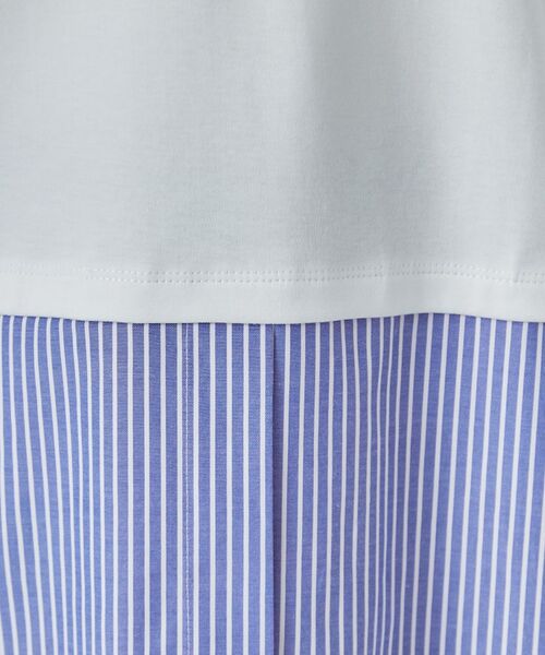 SHOO・LA・RUE / シューラルー カットソー | 【洗濯機可/S-LL】着こなしが広がる レイヤードアソートTシャツ | 詳細8