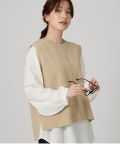 SHOO・LA・RUE / シューラルー その他トップス | スポンデッシュベスト＆シャツインナーセットプルオーバー