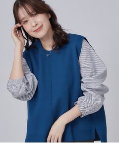 SHOO・LA・RUE / シューラルー その他トップス | スポンデッシュベスト＆シャツインナーセットプルオーバー
