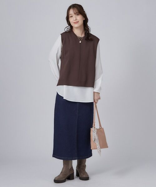 SHOO・LA・RUE / シューラルー その他トップス | スポンデッシュベスト&シャツインナーセットプルオーバー | 詳細10