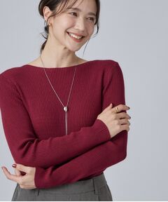 SHOO・LA・RUE / シューラルー ニット・セーター | アンチピリングやわらかRIBクルーネックトップス
