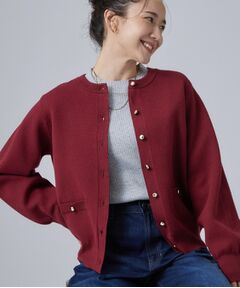 SHOO・LA・RUE / シューラルー カーディガン・ボレロ | 【洗濯機可/S-LL】もちもちで心地よい もちここニットカーディガン