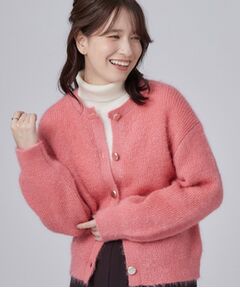SHOO・LA・RUE / シューラルー カーディガン・ボレロ | 透明シャギーゆるニットカーディガン