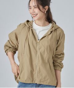 SHOO・LA・RUE / シューラルー レザーブルゾン・ジャケット | 【S-LL/撥水】ゴールドパーツで女性らしく ギャザーブルゾン