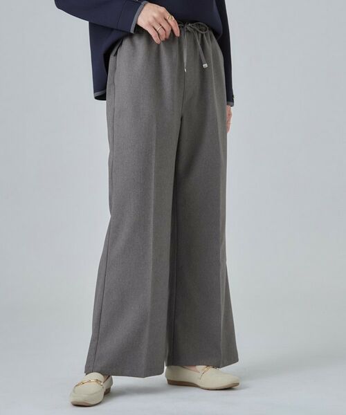 SHOO・LA・RUE / シューラルー パンツ | 【S-LL】美脚見えが叶う ニーハイフレアパンツ | 詳細1