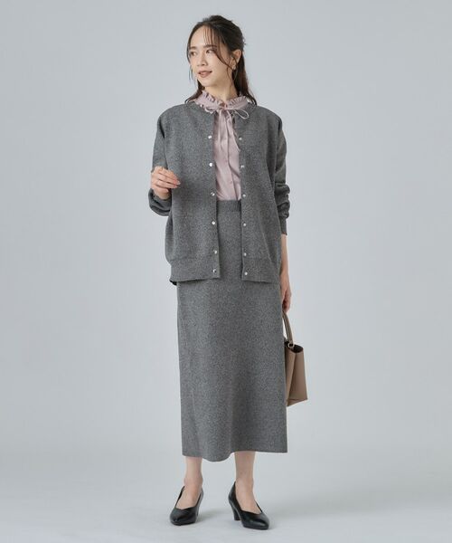 SHOO・LA・RUE / シューラルー ロング・マキシ丈スカート | 【S-LL/セットアップ可/洗濯機可】大人に似合う スポンディシュナロースカート | 詳細5