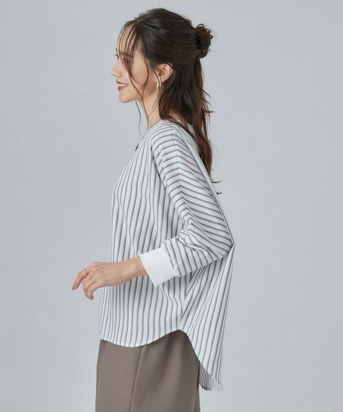 SHOO・LA・RUE / シューラルー シャツ・ブラウス | 【着丈選べる/洗濯後しわになりにくい】インせず着られる ドルマンブラウス | 詳細26
