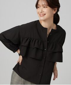 SHOO・LA・RUE / シューラルー シャツ・ブラウス | フロントティアードブラウス