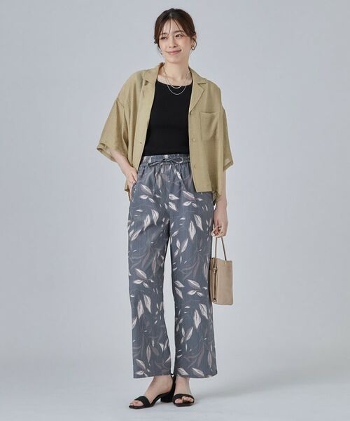 SHOO・LA・RUE / シューラルー シャツ・ブラウス | 【S-LL/洗濯機可】抜け感たっぷり 程よい透け感のポケット付きシャツ | 詳細11
