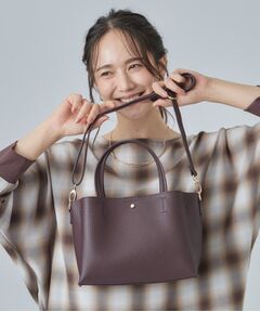 SHOO・LA・RUE / シューラルー トートバッグ | 【軽量／2WAY】ボックストートバッグ