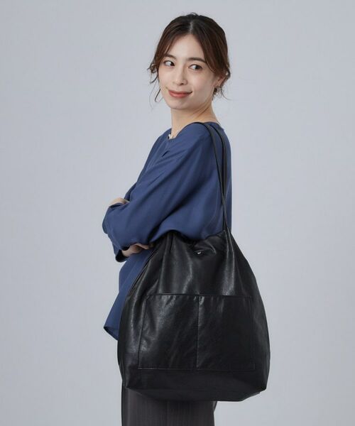 SHOO・LA・RUE / シューラルー トートバッグ | つまみハンドル巾着トートバッグ | 詳細1