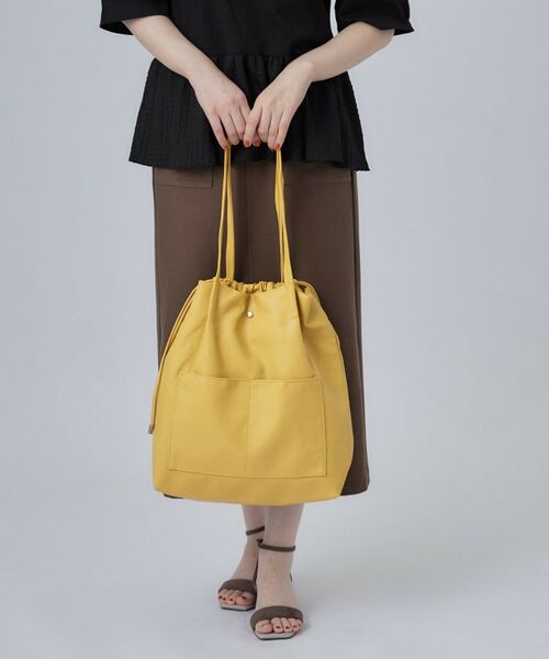 SHOO・LA・RUE / シューラルー トートバッグ | つまみハンドル巾着トートバッグ | 詳細3