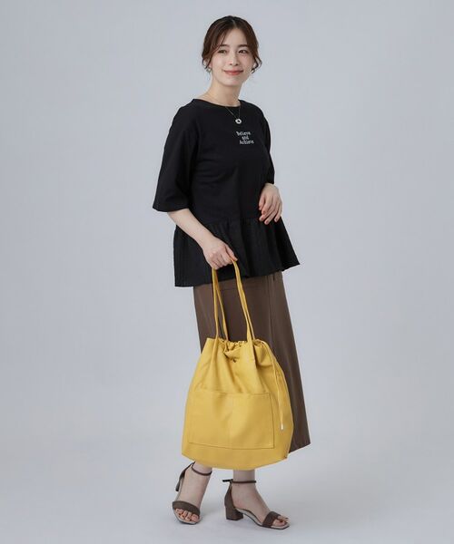 SHOO・LA・RUE / シューラルー トートバッグ | つまみハンドル巾着トートバッグ | 詳細4