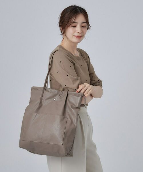 SHOO・LA・RUE / シューラルー トートバッグ | つまみハンドル巾着トートバッグ | 詳細5