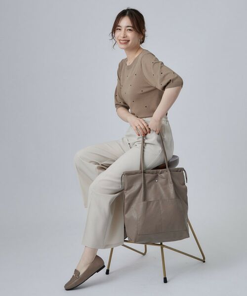 SHOO・LA・RUE / シューラルー トートバッグ | つまみハンドル巾着トートバッグ | 詳細6