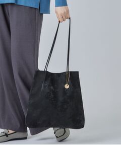 SHOO・LA・RUE / シューラルー トートバッグ | 光沢生地つまみハンドルトートバッグ