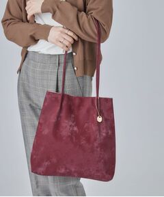SHOO・LA・RUE / シューラルー トートバッグ | 光沢生地つまみハンドルトートバッグ