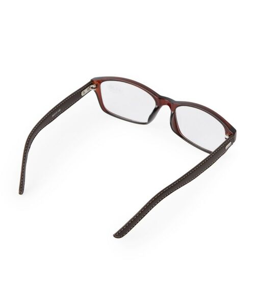 SHOO・LA・RUE / シューラルー サングラス・メガネ | サイドテンプル合皮リーディンググラス(老眼鏡) | 詳細2