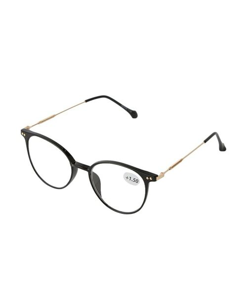 SHOO・LA・RUE / シューラルー サングラス・メガネ | ボストン型リーディンググラス(老眼鏡)(ブラック(019))