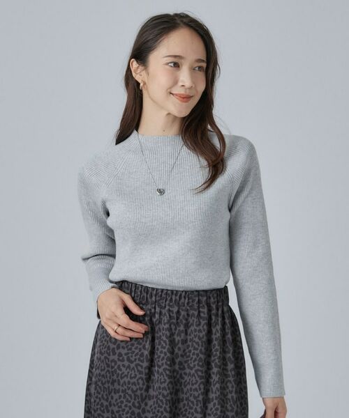 SHOO・LA・RUE / シューラルー ニット・セーター | ちくちくしにくいリブハイネックニット | 詳細25