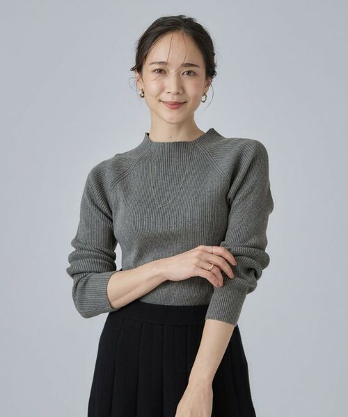 SHOO・LA・RUE / シューラルー ニット・セーター | ちくちくしにくいリブハイネックニット | 詳細5