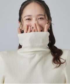SHOO・LA・RUE / シューラルー ニット・セーター | ちくちくしにくいリブタートルニット