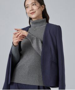 SHOO・LA・RUE / シューラルー ニット・セーター | ちくちくしにくいリブタートルニット