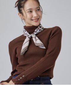 SHOO・LA・RUE / シューラルー ニット・セーター | ちくちくしにくいリブタートルニット