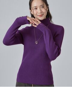 SHOO・LA・RUE / シューラルー ニット・セーター | ちくちくしにくいリブタートルニット